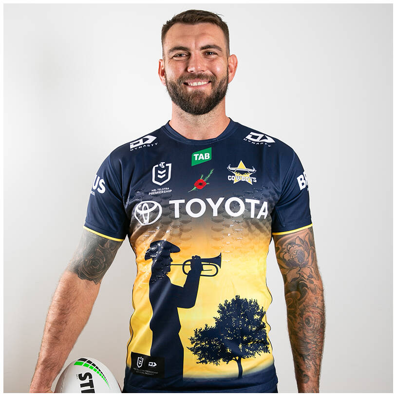 North Queensland Cowboys 2023 Kids ANZAC Jersey