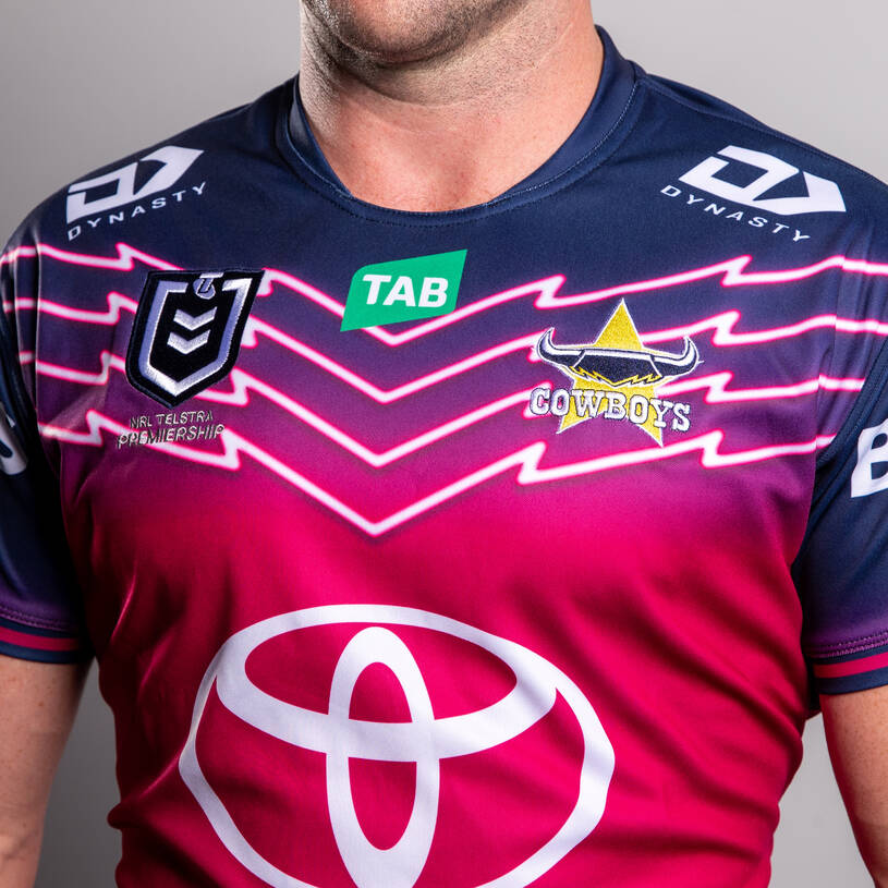 North Queensland Cowboys 2018 NRL Mens Women in League Jersey, NQ18JSY04M