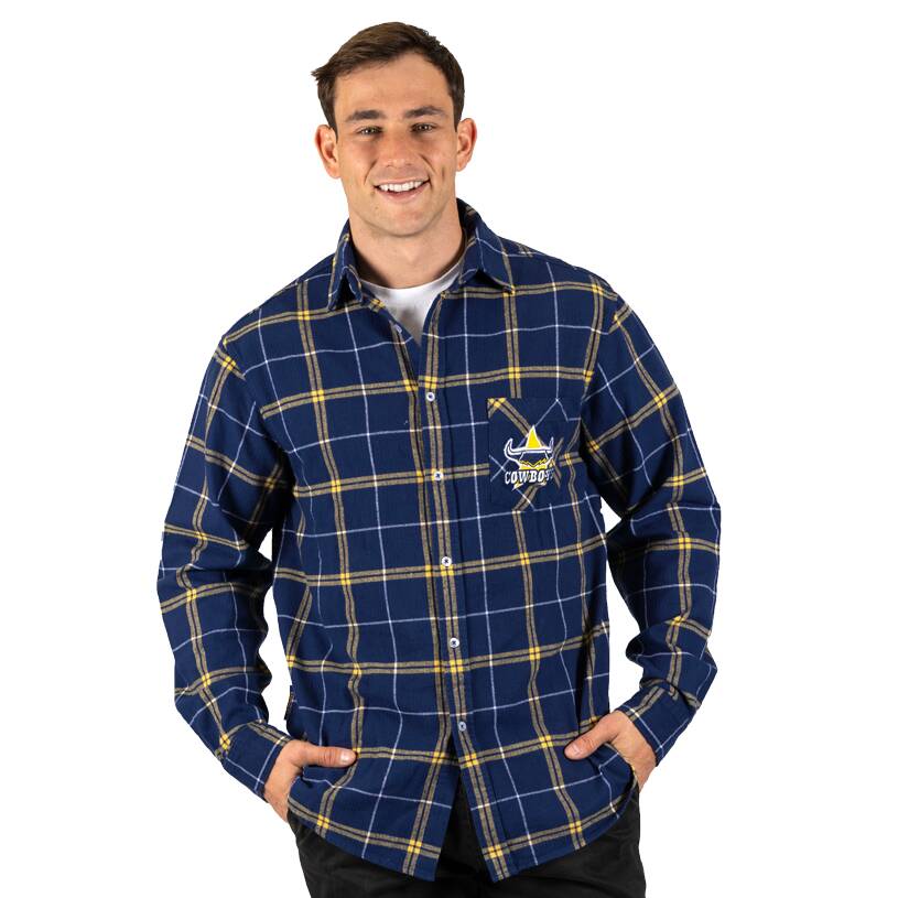 Cowboys Mustang Flannel Shirt1