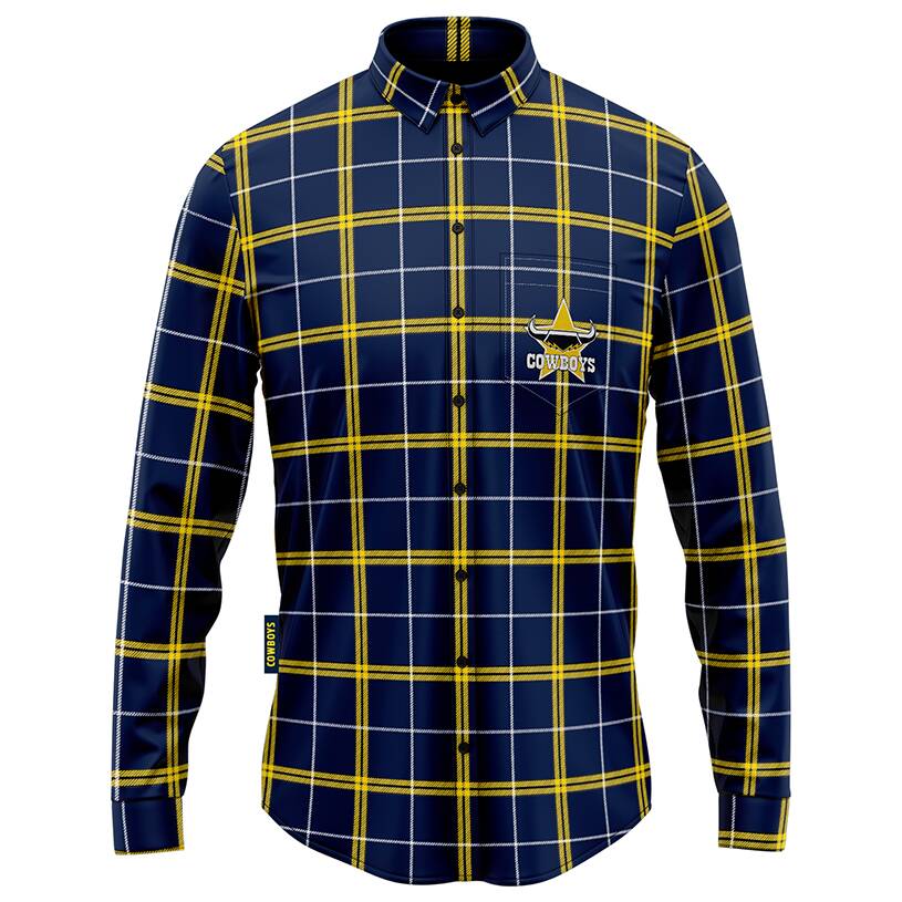 Cowboys Mustang Flannel Shirt0