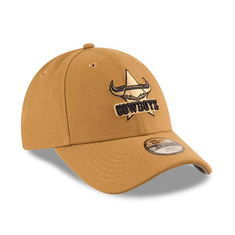 Cowboys New Era 9FORTY Youth Snap Wheat Cap2