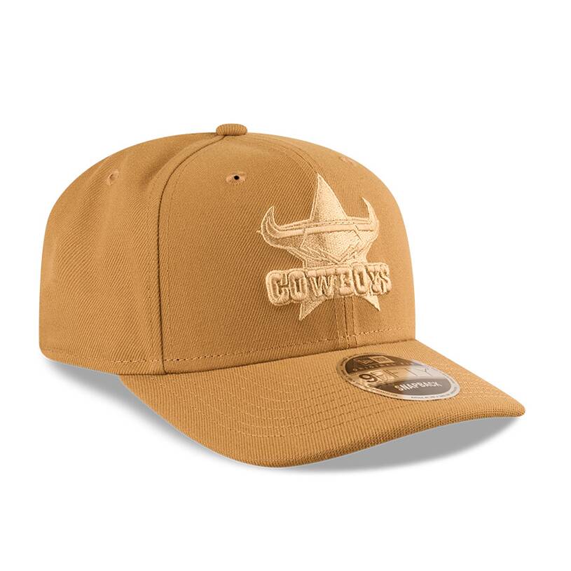 Cowboys New Era 9FIFTY Original Fit Wheat Cap2