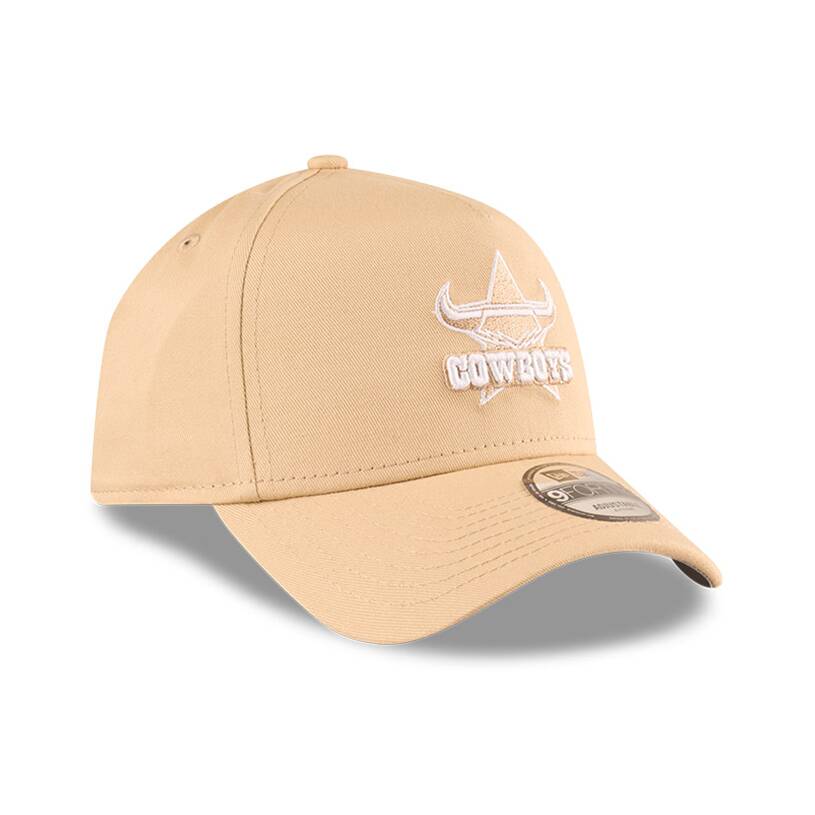 Cowboys New Era 9FORTY A Frame Oatmilk Cap2