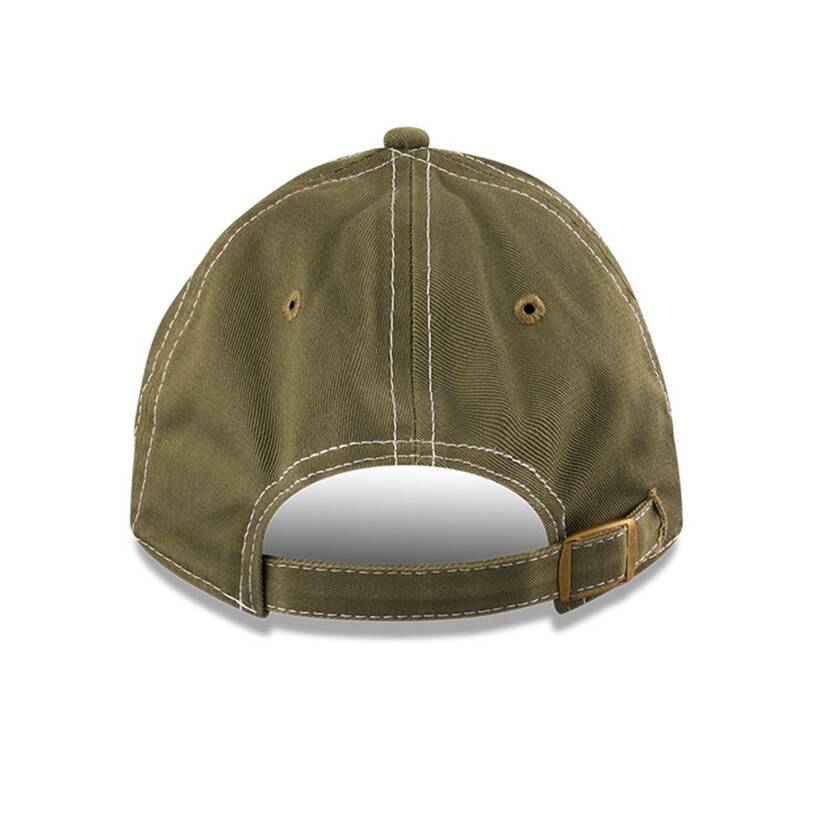 Cowboys New Era Casual Classic Olive Cap3