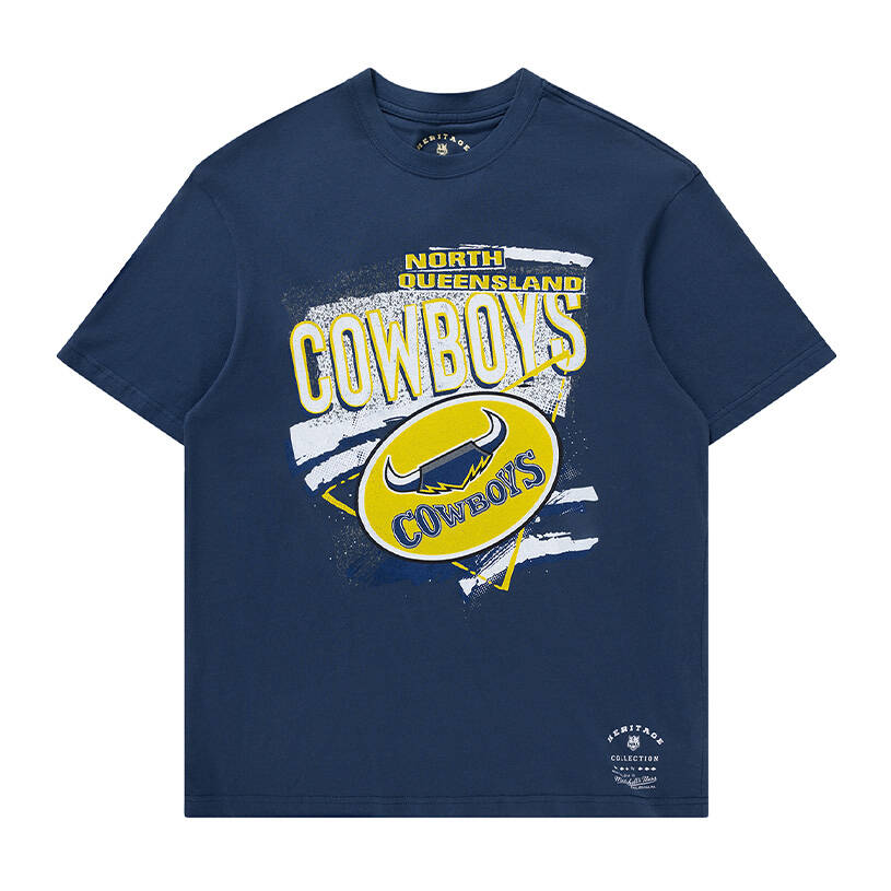 Cowboys Mitchell & Ness Abstract Tee0