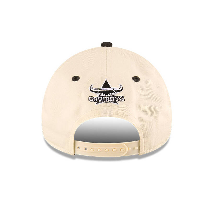 Cowboys New Era 9FORTY A Frame Script Chrome/White Cap3