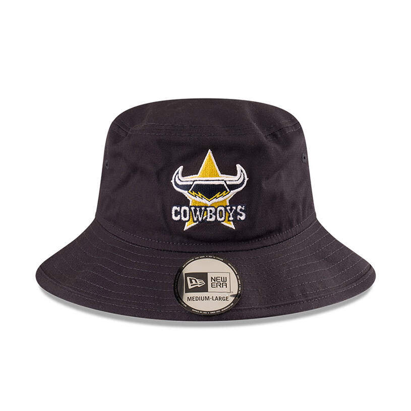 Cowboys New Era Navy Bucket Hat1