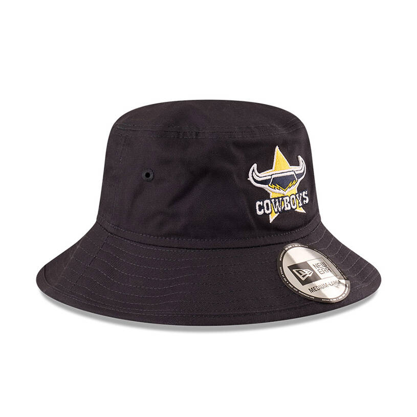 Cowboys New Era Navy Bucket Hat2