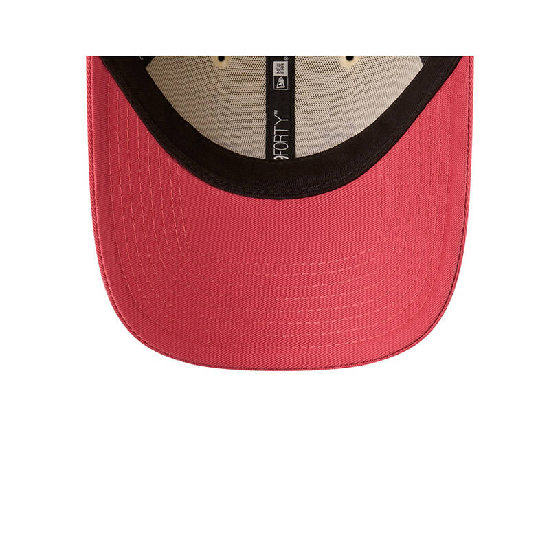 Cowboys New Era Women's 9FORTY Cream/Pink Cap4