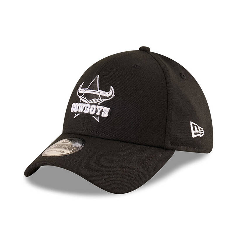 Cowboys New Era 39THIRTY Black / White Cap0