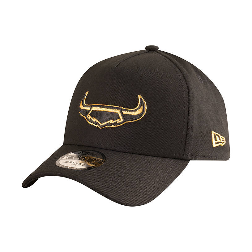 Cowboys New Era 9FORTY A Frame Black / Gold Cap0