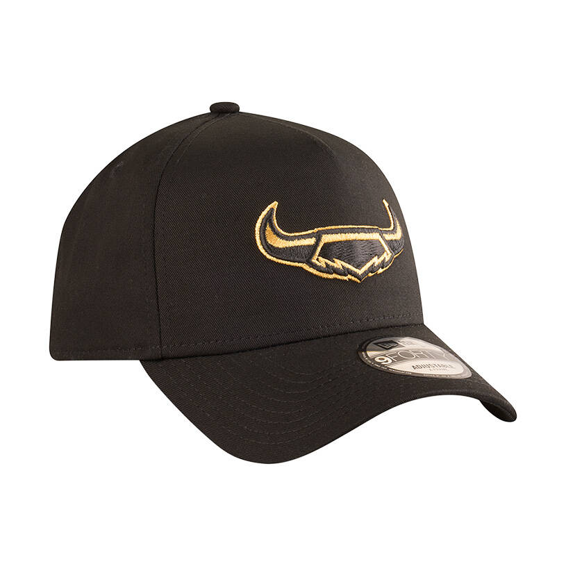 Cowboys New Era 9FORTY A Frame Black / Gold Cap2