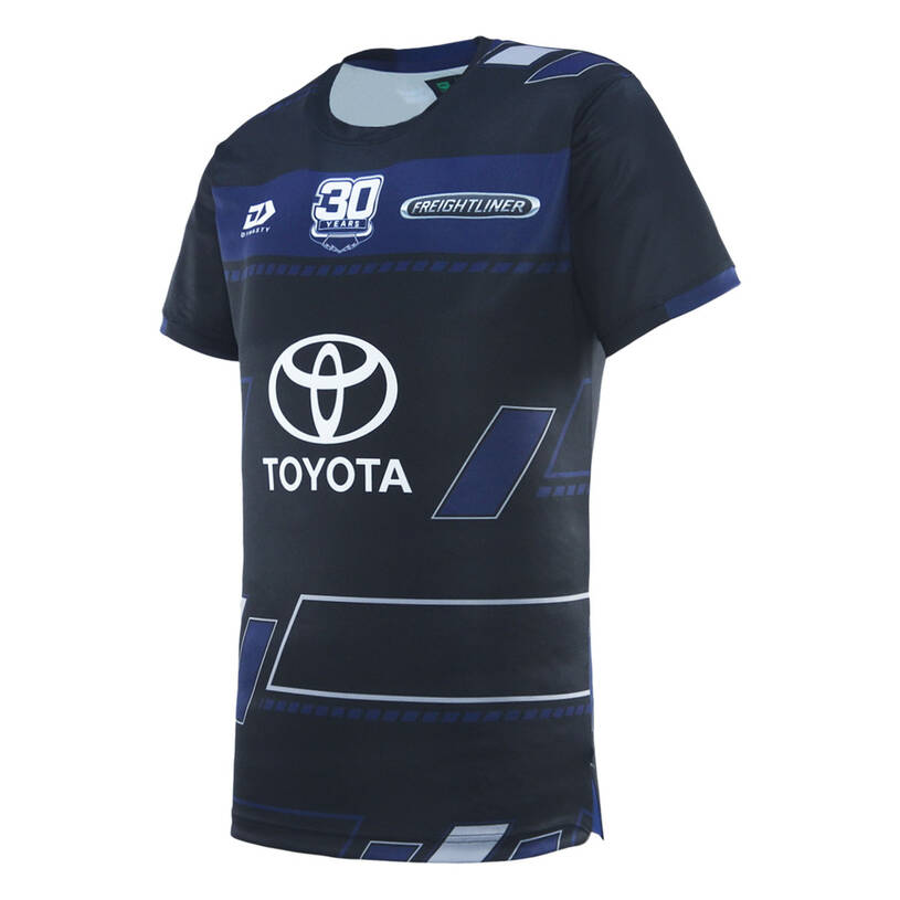 2025 Mens NRL Training Tee - Black1