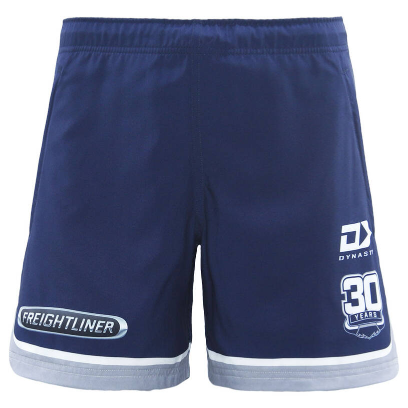 2025 Womens NRL Gym Shorts - Navy0