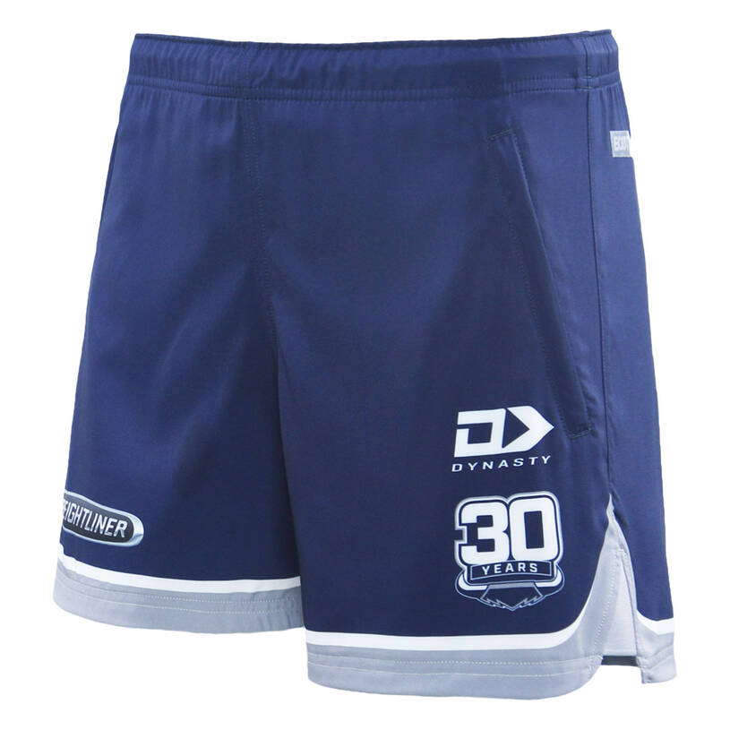 2025 Womens NRL Gym Shorts - Navy1