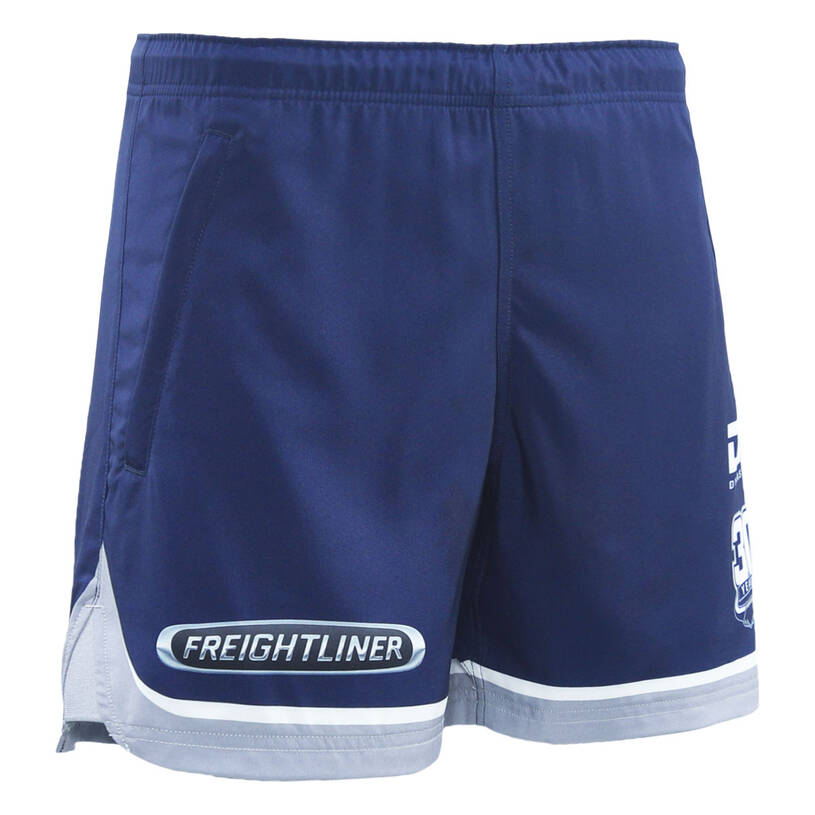 2025 Womens NRL Gym Shorts - Navy2