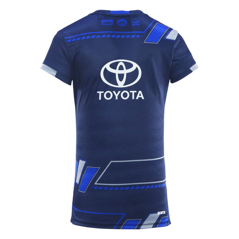 2025 Womens NRL Training Tee - Navy3