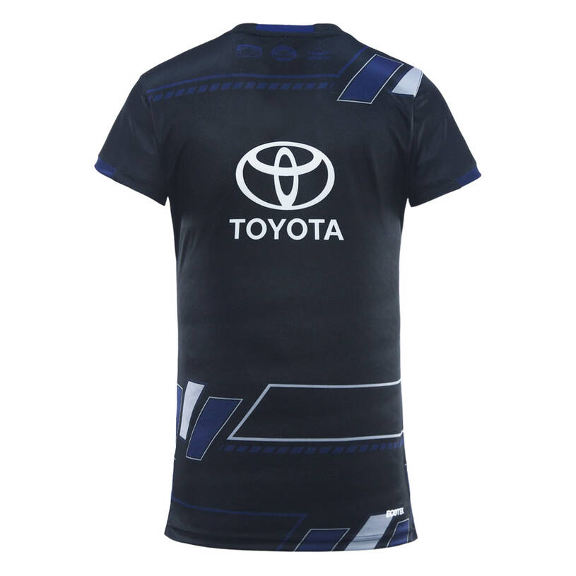 2025 Womens NRL Training Tee - Black3