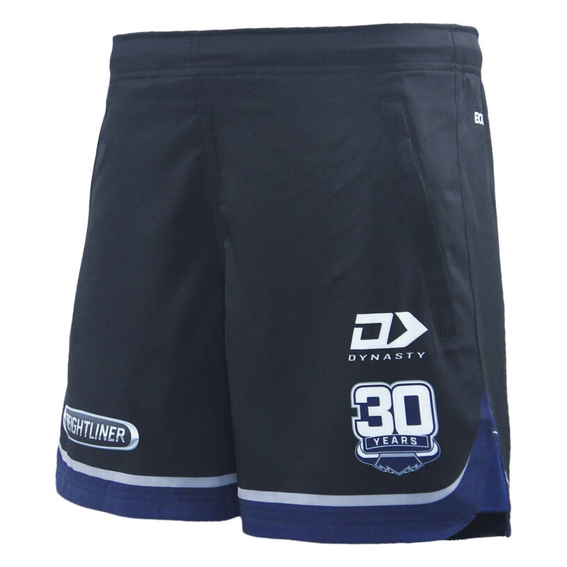 2025 Womens NRL Gym Shorts - Black1