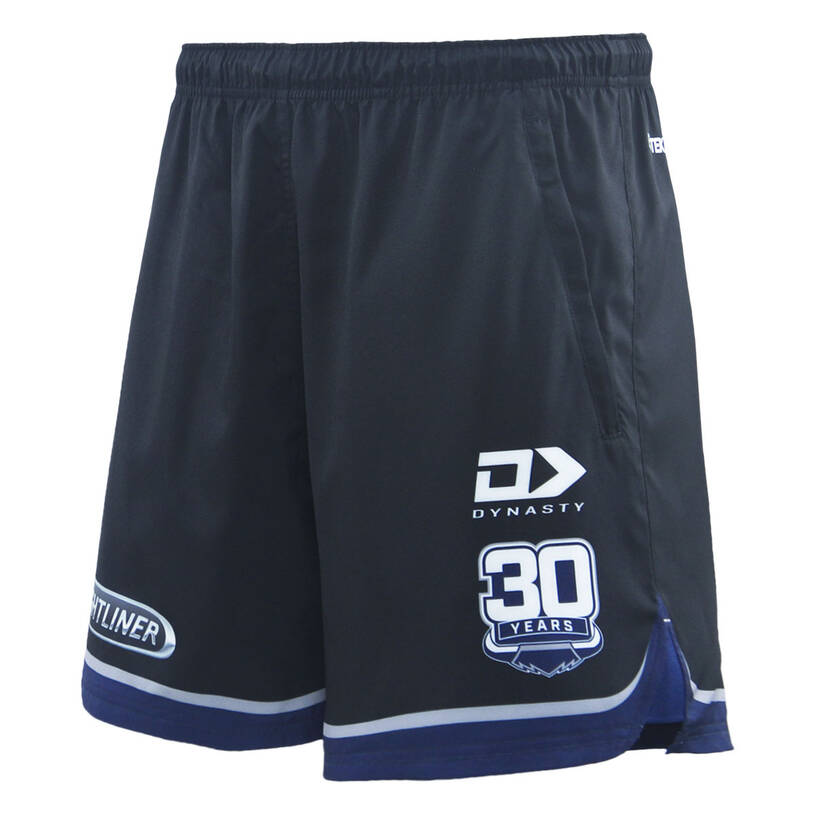 2025 Mens NRL Gym Shorts - Black1