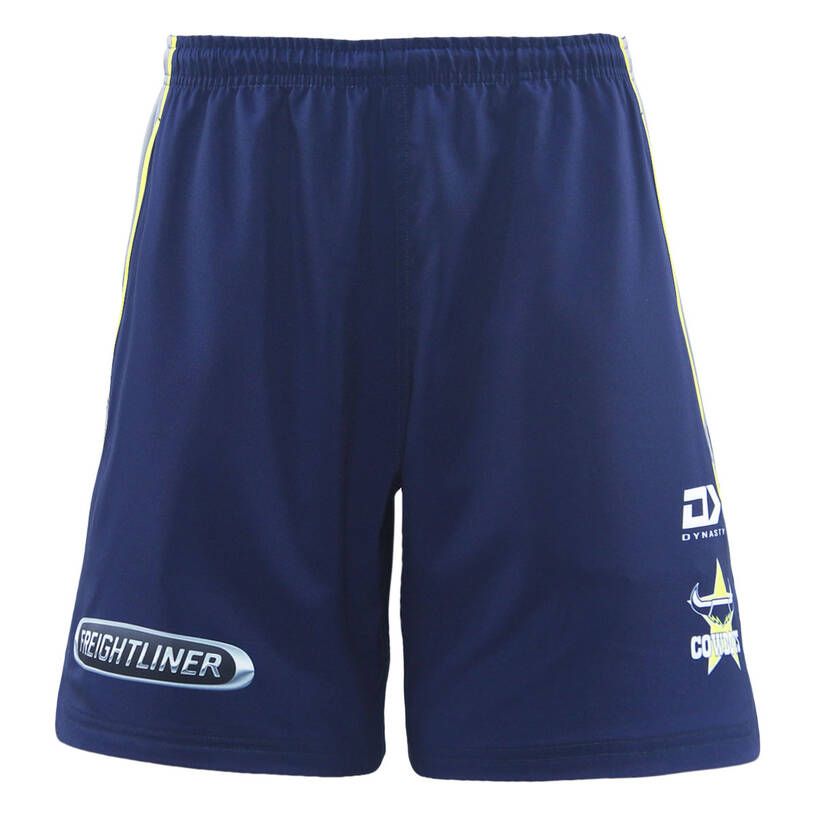 2025 Mens Gym Shorts - Navy & Yellow0