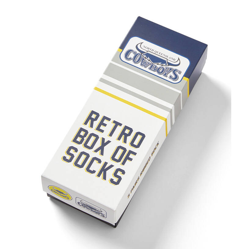 Cowboys Retro Box of Socks0